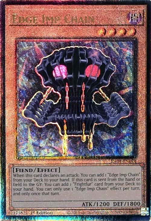Edge Imp Chain [RA04-EN014] Prismatic Ultimate Rare | Black Swamp Games