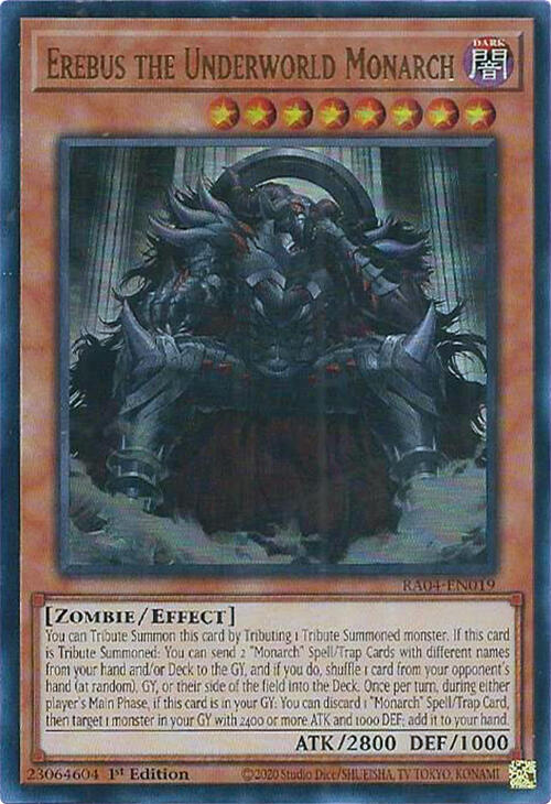 Erebus the Underworld Monarch [RA04-EN019] Ultra Rare | Black Swamp Games