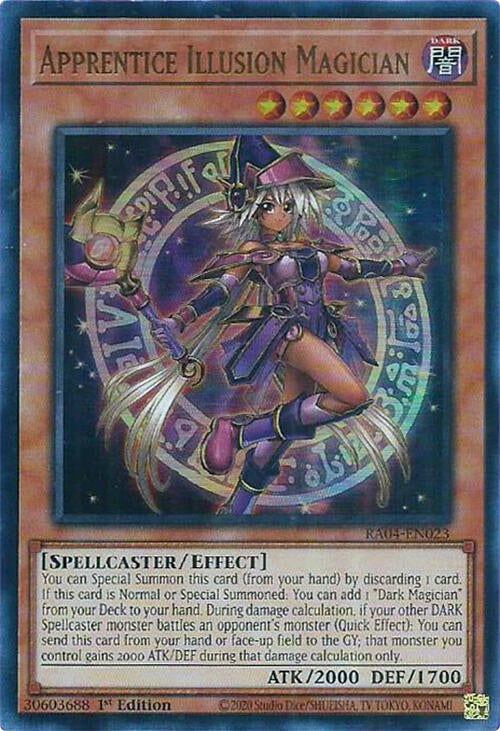Apprentice Illusion Magician [RA04-EN023] Ultra Rare | Black Swamp Games
