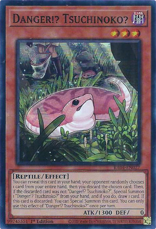 Danger!? Tsuchinoko? [RA04-EN027] Super Rare | Black Swamp Games