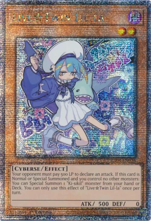 LiveTwin Lil-la [RA04-EN036] Quarter Century Secret Rare | Black Swamp Games