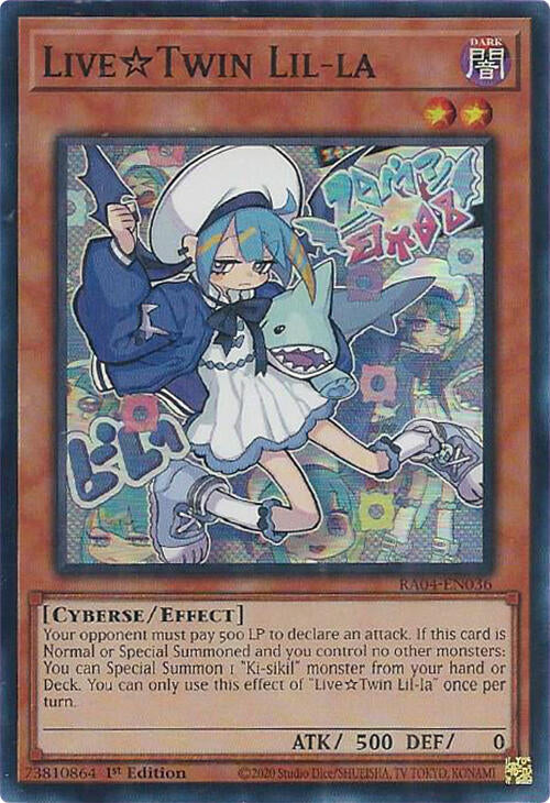 LiveTwin Lil-la [RA04-EN036] Super Rare | Black Swamp Games