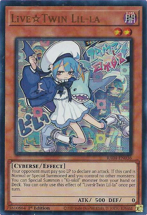 LiveTwin Lil-la [RA04-EN036] Ultra Rare | Black Swamp Games