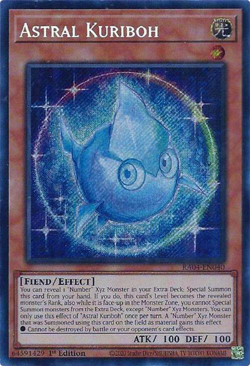 Astral Kuriboh [RA04-EN040] Secret Rare | Black Swamp Games