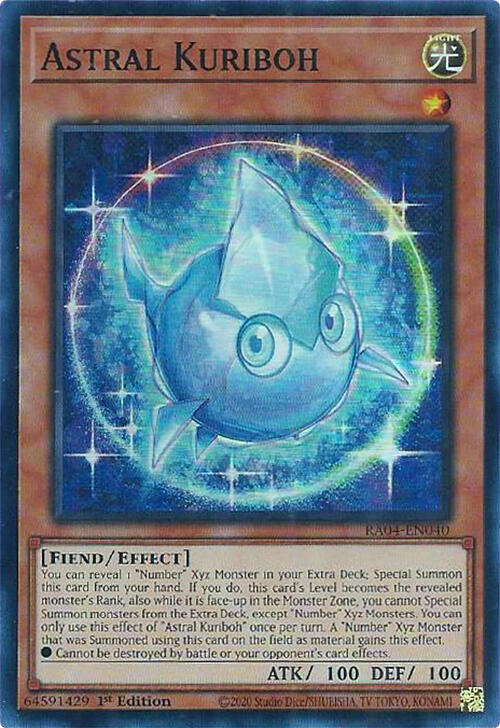Astral Kuriboh [RA04-EN040] Super Rare | Black Swamp Games