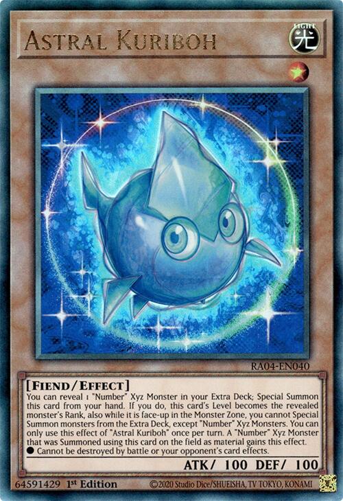 Astral Kuriboh [RA04-EN040] Prismatic Ultimate Rare | Black Swamp Games