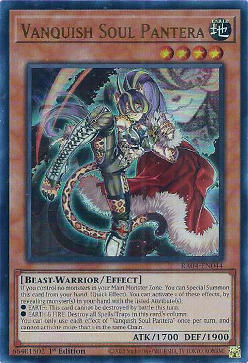 Vanquish Soul Pantera [RA04-EN044] Ultra Rare | Black Swamp Games