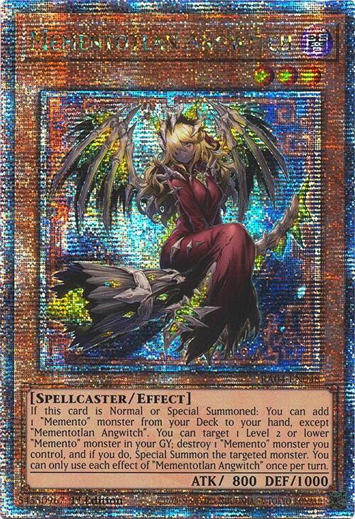 Mementotlan Angwitch [RA04-EN048] Quarter Century Secret Rare | Black Swamp Games