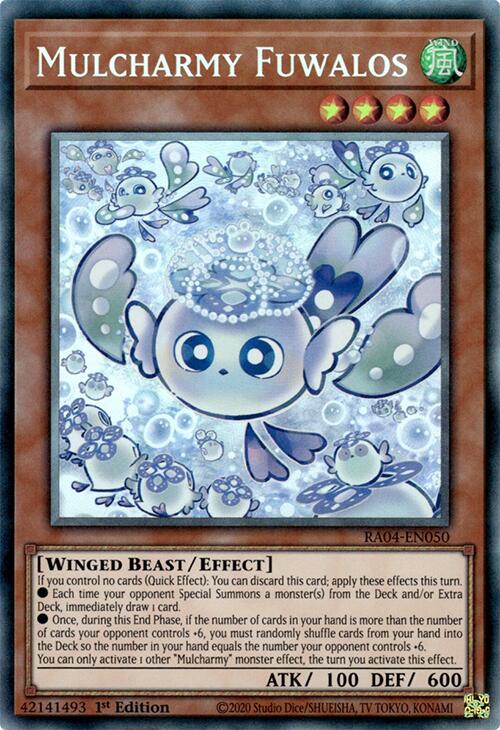 Mulcharmy Fuwalos [RA04-EN050] Prismatic Collector's Rare | Black Swamp Games