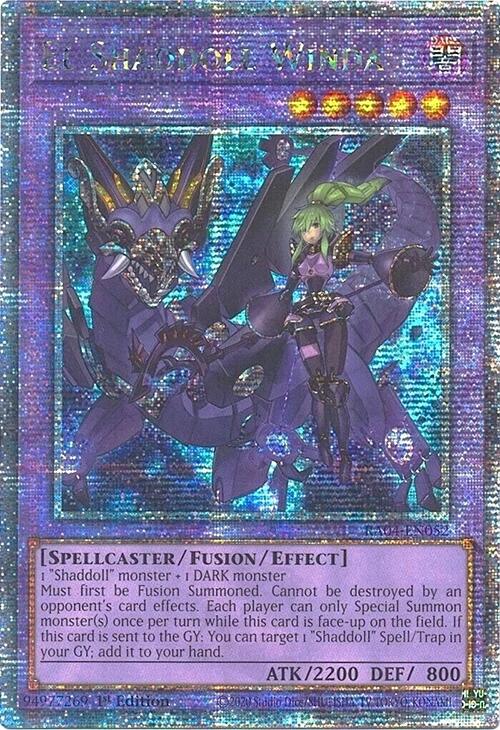 El Shaddoll Winda (Alternate Art) [RA04-EN052] Quarter Century Secret Rare | Black Swamp Games