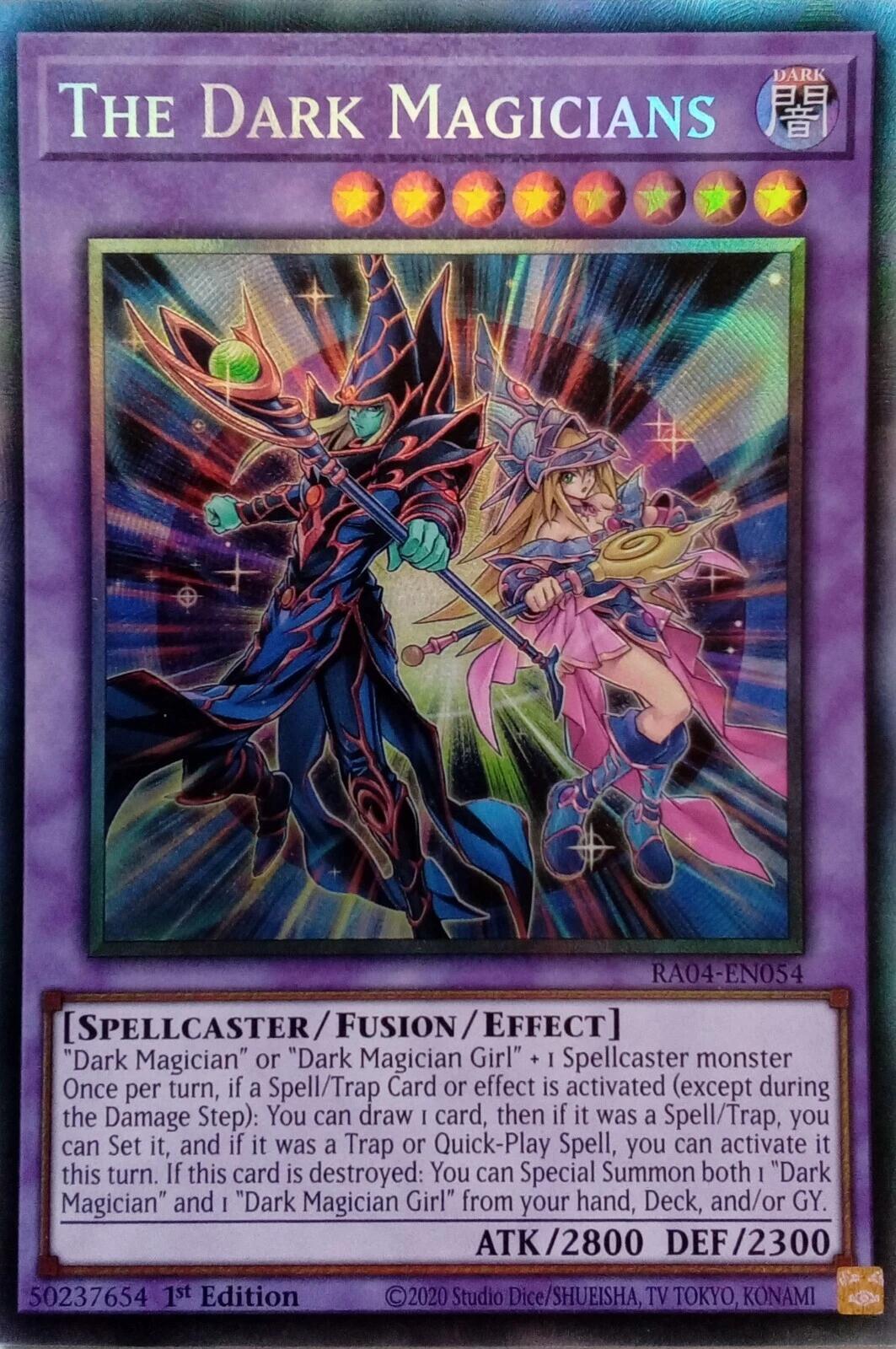 The Dark Magicians [RA04-EN054] Prismatic Collector's Rare | Black Swamp Games