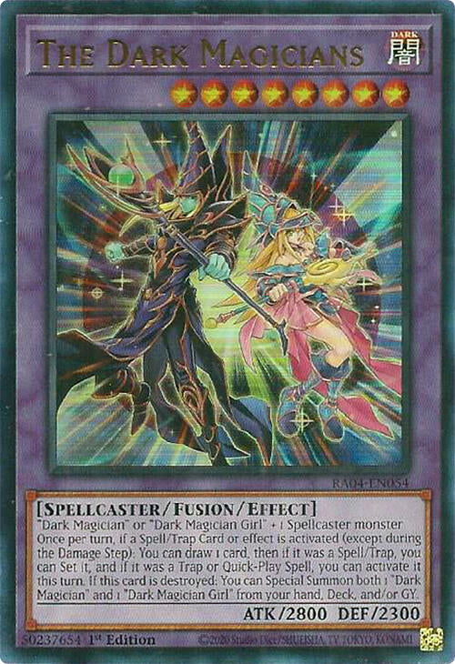 The Dark Magicians [RA04-EN054] Ultra Rare | Black Swamp Games