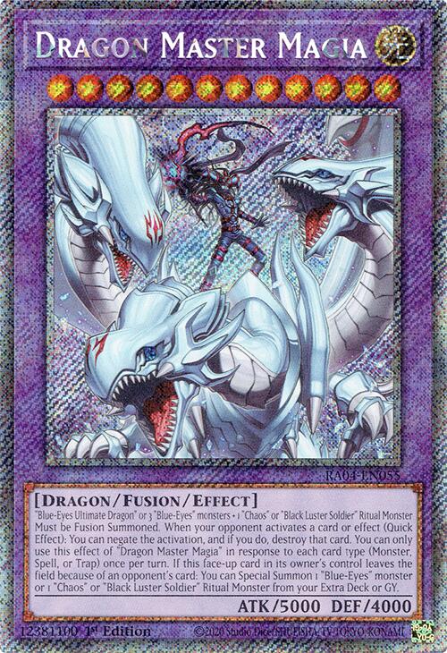 Dragon Master Magia [RA04-EN055] Platinum Secret Rare | Black Swamp Games