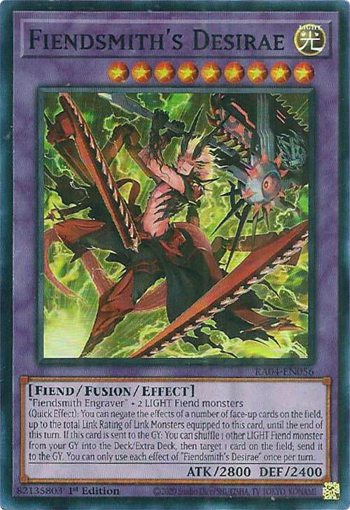 Fiendsmith's Desirae [RA04-EN056] Super Rare | Black Swamp Games