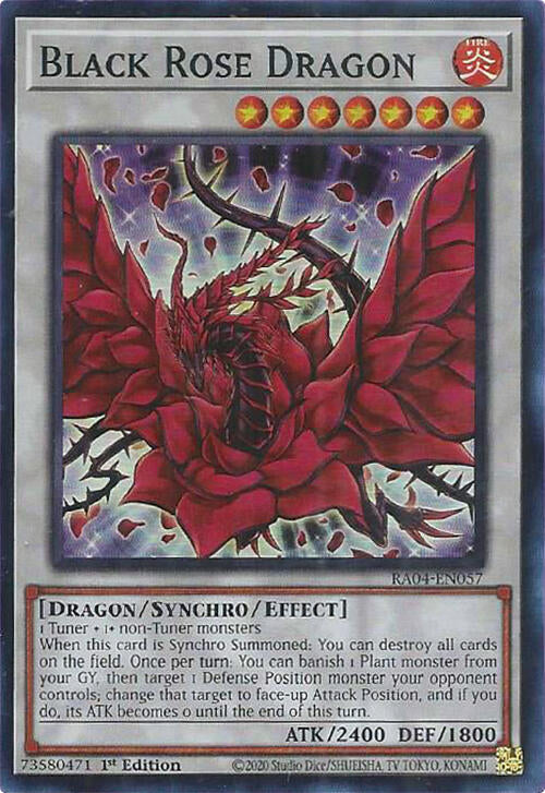 Black Rose Dragon [RA04-EN057] Super Rare | Black Swamp Games