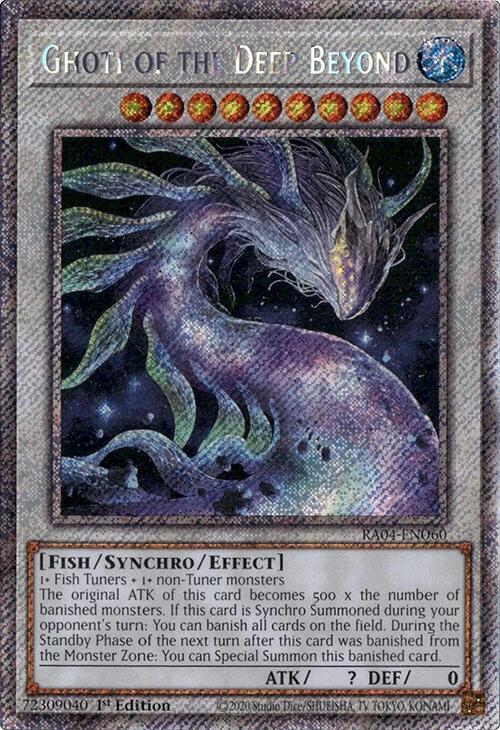 Ghoti of the Deep Beyond [RA04-EN060] Platinum Secret Rare | Black Swamp Games