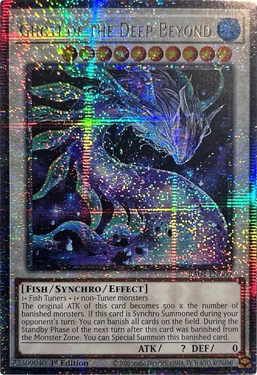 Ghoti of the Deep Beyond [RA04-EN060] Quarter Century Secret Rare | Black Swamp Games