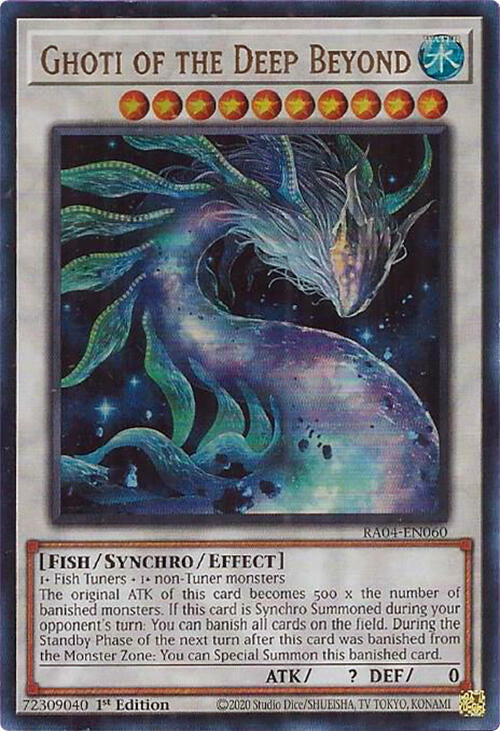 Ghoti of the Deep Beyond [RA04-EN060] Ultra Rare | Black Swamp Games