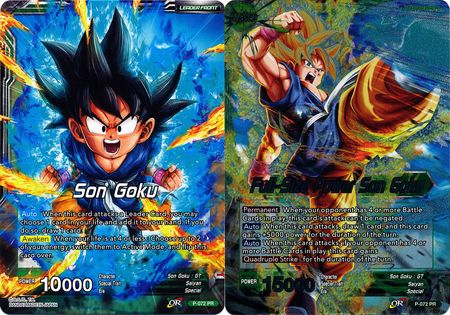 Son Goku // Full-Size Power Son Goku (P-072) [Promotion Cards] | Black Swamp Games