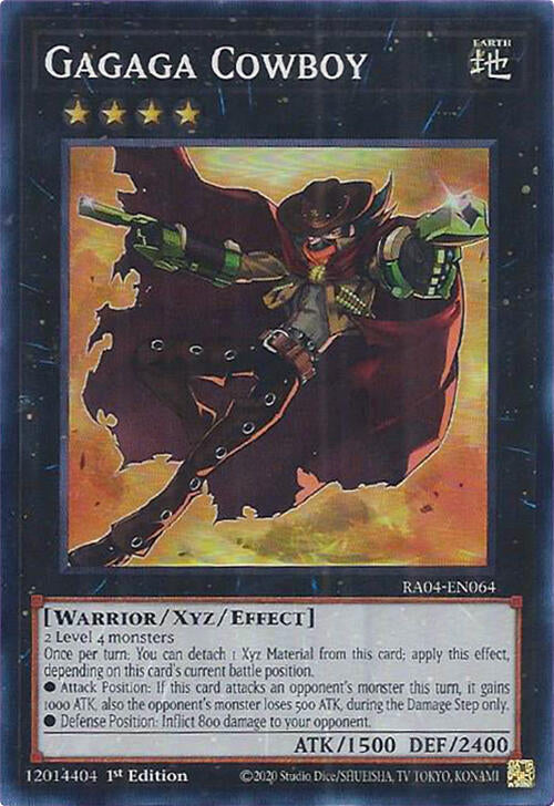 Gagaga Cowboy [RA04-EN064] Super Rare | Black Swamp Games