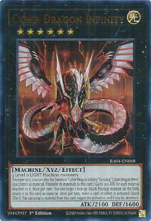 Cyber Dragon Infinity [RA04-EN068] Ultra Rare | Black Swamp Games