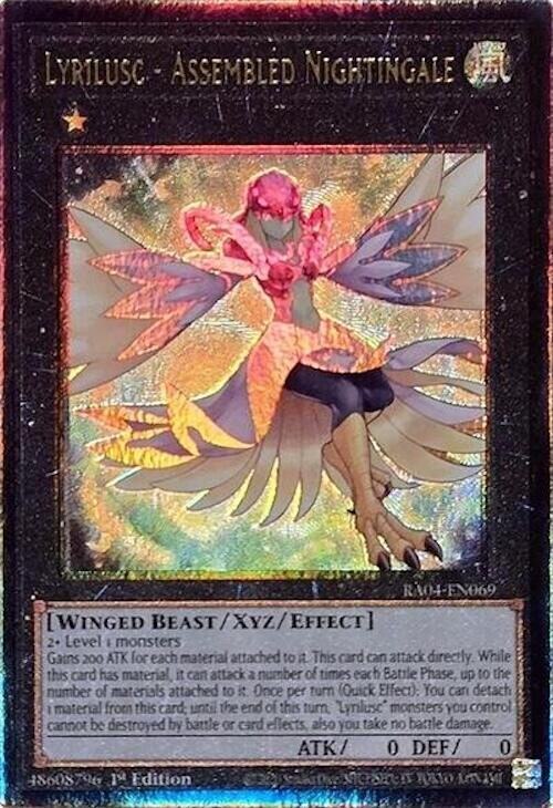 Lyrilusc - Assembled Nightingale [RA04-EN069] Prismatic Ultimate Rare | Black Swamp Games