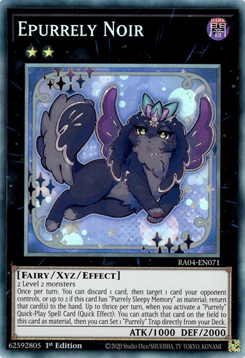 Epurrely Noir [RA04-EN071] Prismatic Collector's Rare | Black Swamp Games