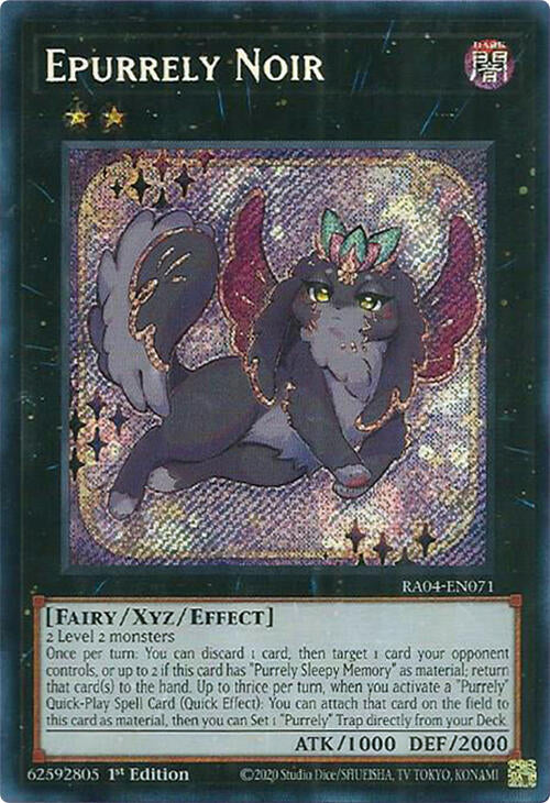Epurrely Noir [RA04-EN071] Secret Rare | Black Swamp Games