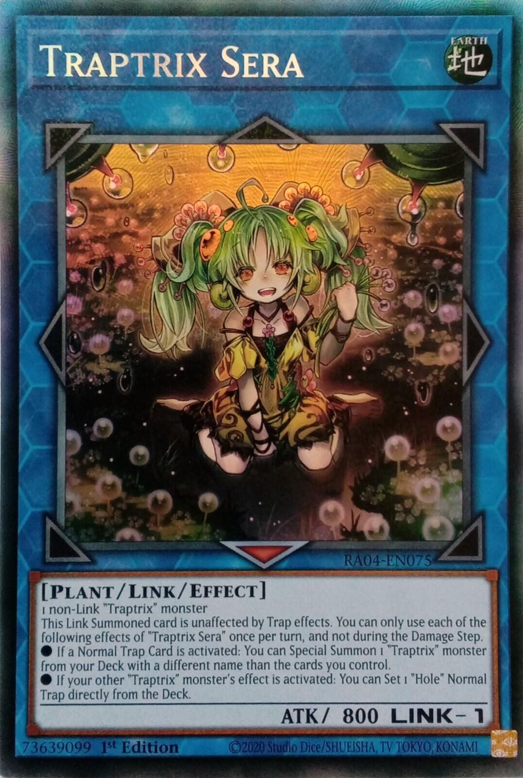 Traptrix Sera [RA04-EN075] Prismatic Collector's Rare | Black Swamp Games