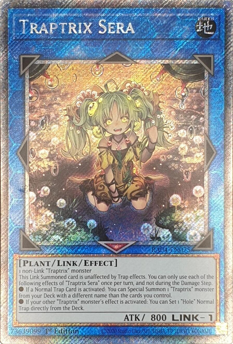 Traptrix Sera [RA04-EN075] Platinum Secret Rare | Black Swamp Games