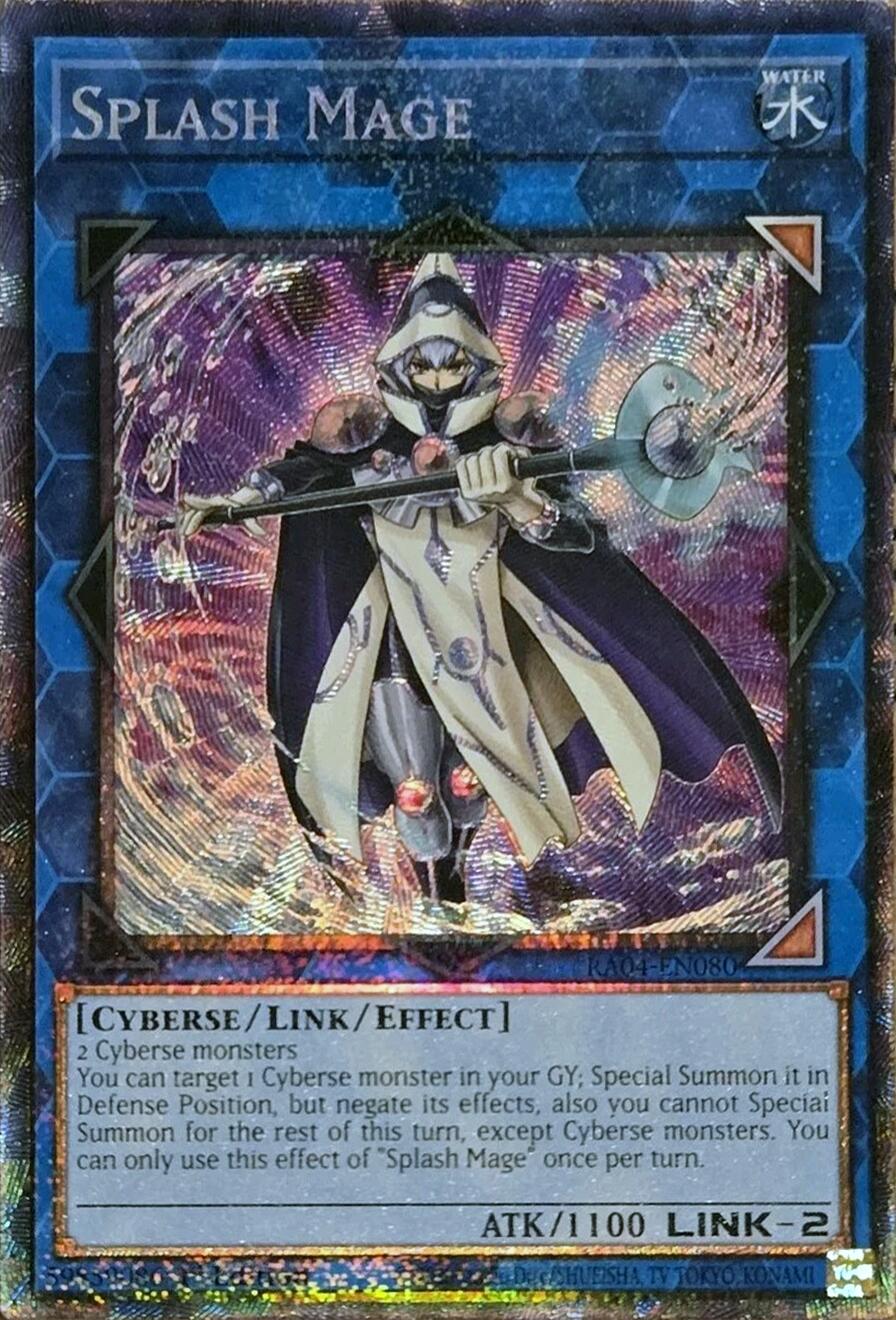 Splash Mage [RA04-EN080] Prismatic Collector's Rare | Black Swamp Games