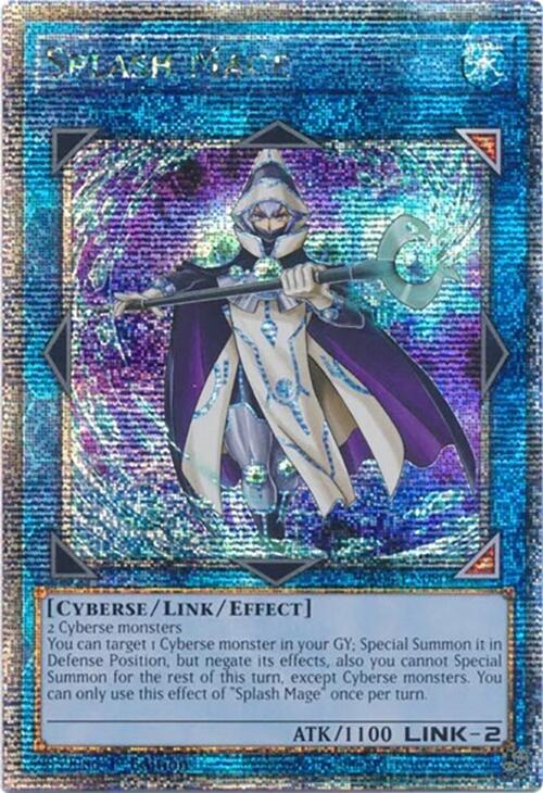 Splash Mage [RA04-EN080] Quarter Century Secret Rare | Black Swamp Games
