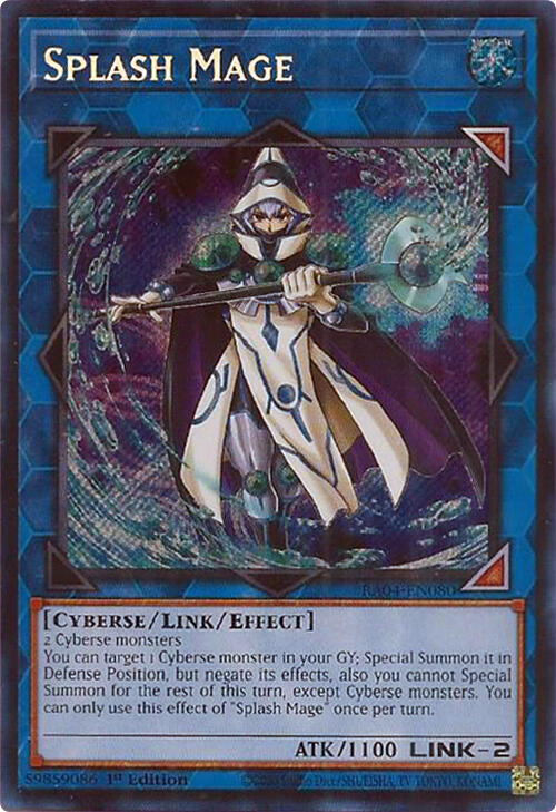 Splash Mage [RA04-EN080] Secret Rare | Black Swamp Games