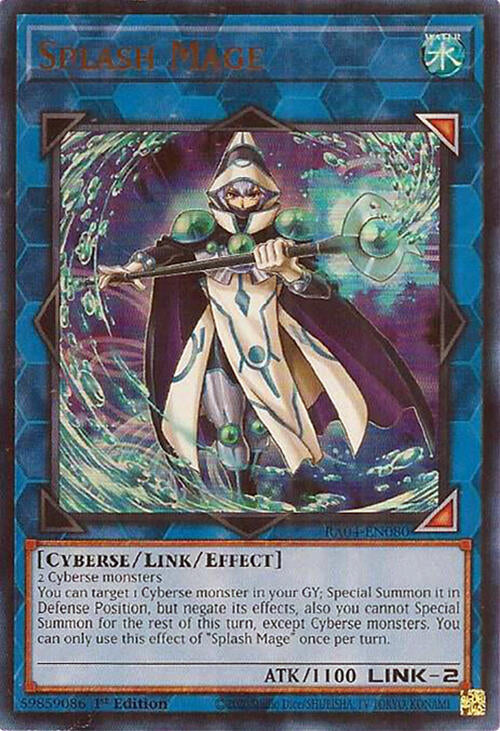 Splash Mage [RA04-EN080] Ultra Rare | Black Swamp Games