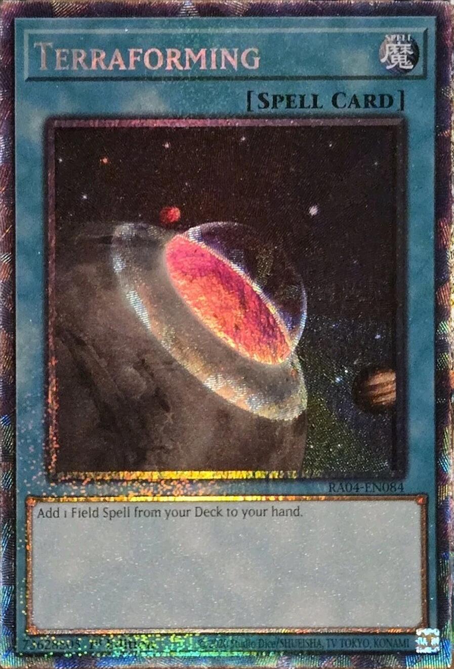 Terraforming [RA04-EN084] Prismatic Collector's Rare | Black Swamp Games