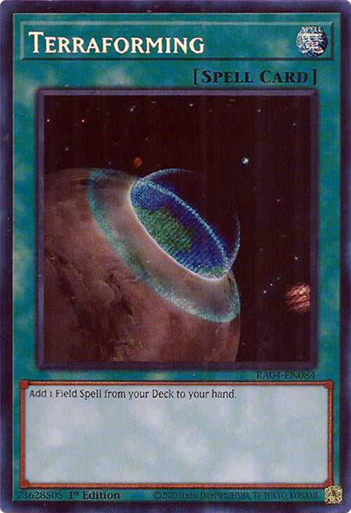 Terraforming [RA04-EN084] Secret Rare | Black Swamp Games