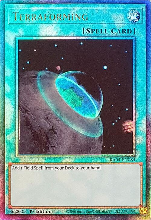 Terraforming [RA04-EN084] Prismatic Ultimate Rare | Black Swamp Games