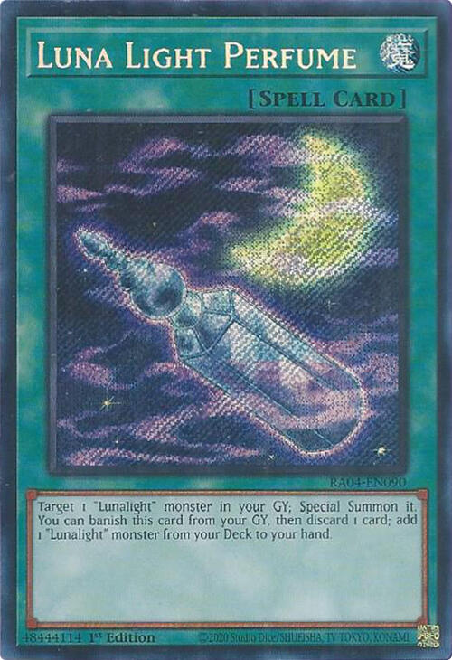 Luna Light Perfume [RA04-EN090] Secret Rare | Black Swamp Games
