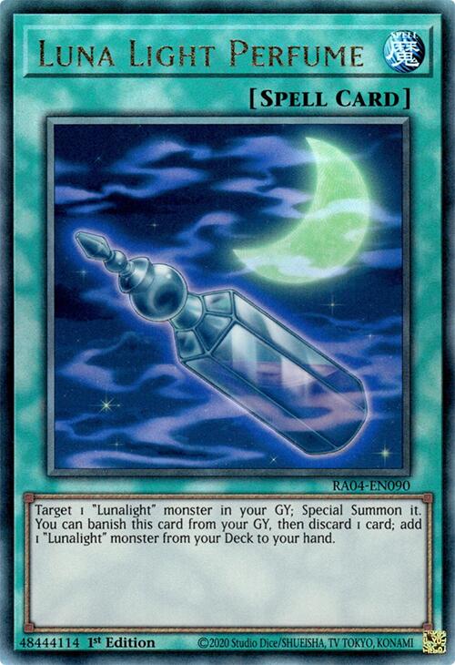 Luna Light Perfume [RA04-EN090] Prismatic Ultimate Rare | Black Swamp Games