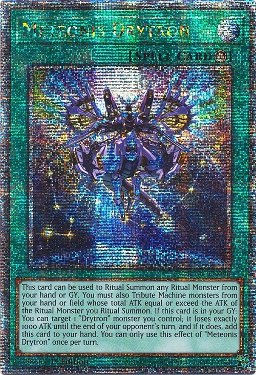 Meteonis Drytron [RA04-EN096] Quarter Century Secret Rare | Black Swamp Games