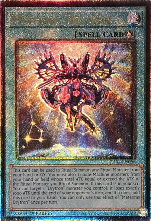 Meteonis Drytron [RA04-EN096] Prismatic Ultimate Rare | Black Swamp Games