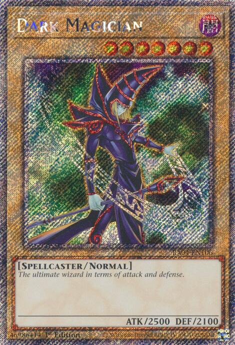 Dark Magician (7th Art) [RA04-EN106] Platinum Secret Rare | Black Swamp Games