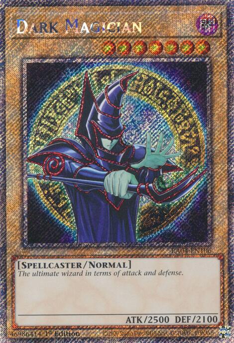 Dark Magician (9th Art) [RA04-EN106] Platinum Secret Rare | Black Swamp Games