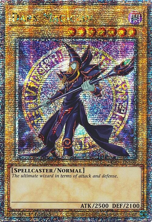 Dark Magician (8th Art) [RA04-EN106] Quarter Century Secret Rare | Black Swamp Games