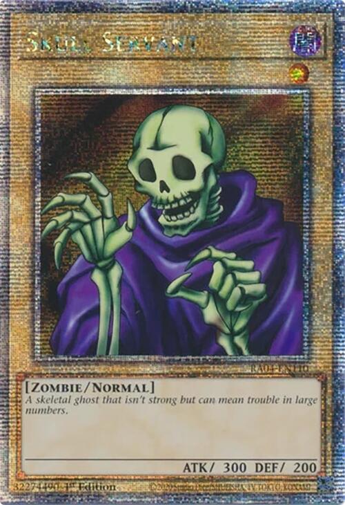 Skull Servant [RA04-EN110] Quarter Century Secret Rare | Black Swamp Games