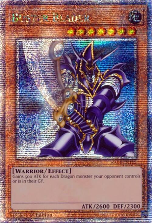 Buster Blader [RA04-EN115] Quarter Century Secret Rare | Black Swamp Games