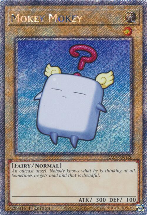 Mokey Mokey [RA04-EN126] Platinum Secret Rare | Black Swamp Games