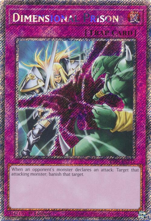 Dimensional Prison [RA04-EN132] Platinum Secret Rare | Black Swamp Games