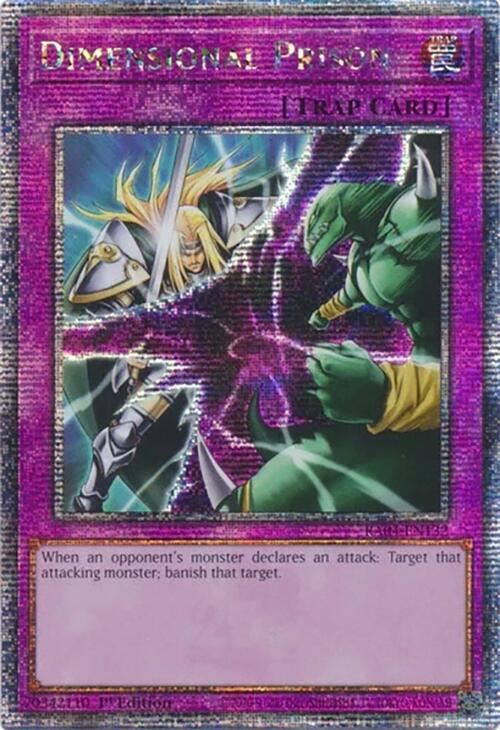 Dimensional Prison [RA04-EN132] Quarter Century Secret Rare | Black Swamp Games