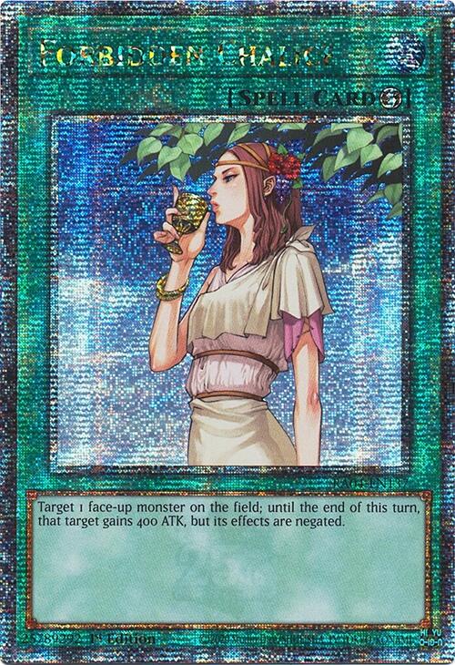 Forbidden Chalice [RA04-EN137] Quarter Century Secret Rare | Black Swamp Games
